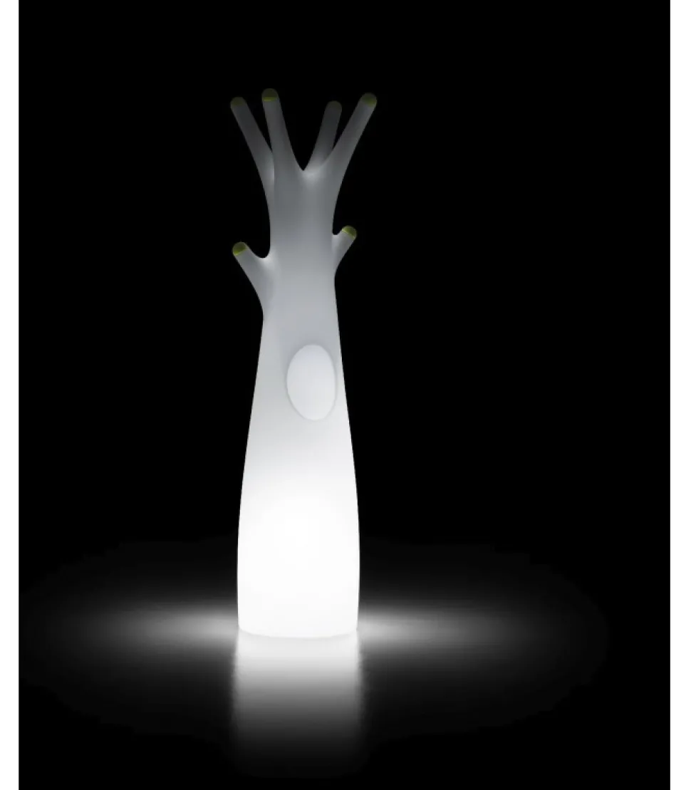 Appendiabiti In Polietilene, Accessoriabile Di Luce A Led, Con 6 Appendici.