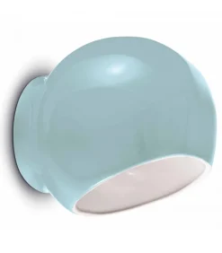 Applique Ayrton C2553 Di Ferroluce, Realizzata In Italia In Ceramica Smaltata.