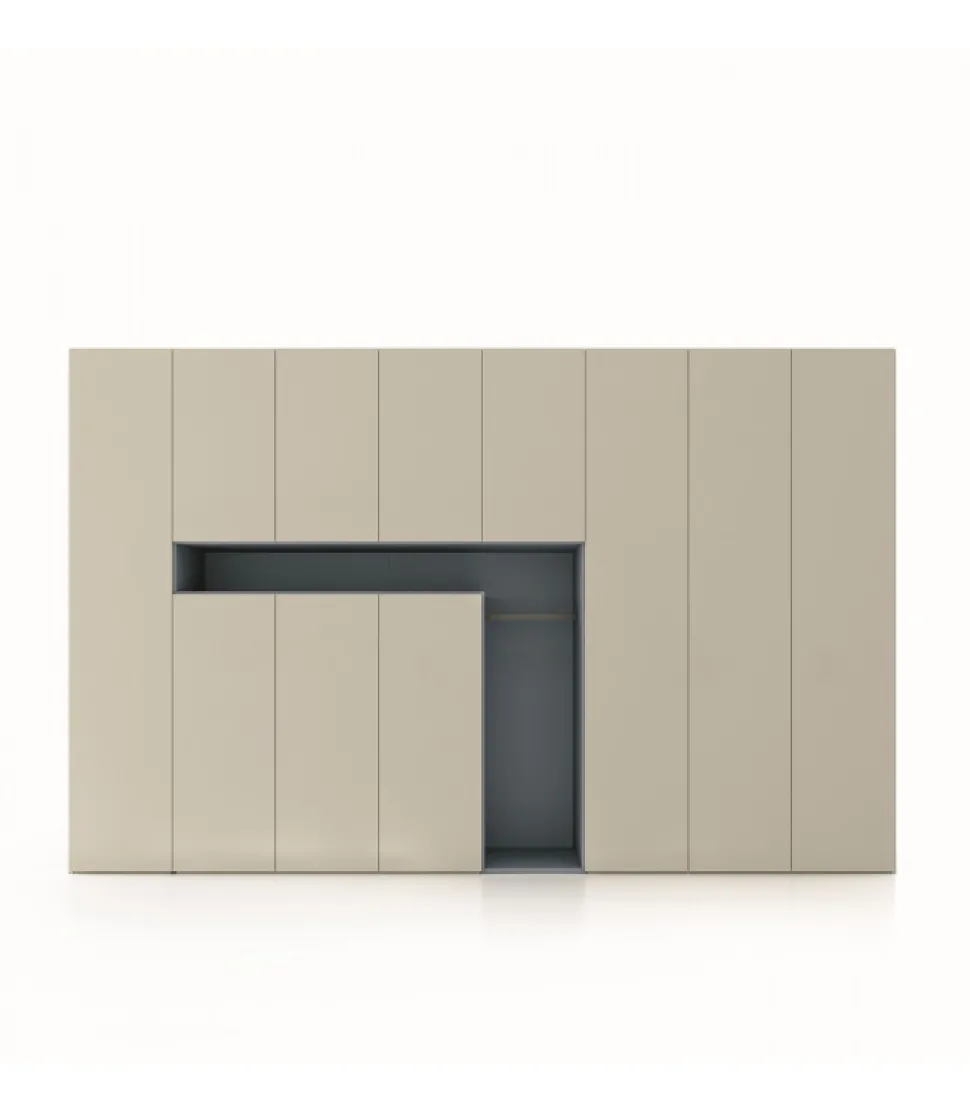 Armadio Battente Con Nicchia Appendiabiti