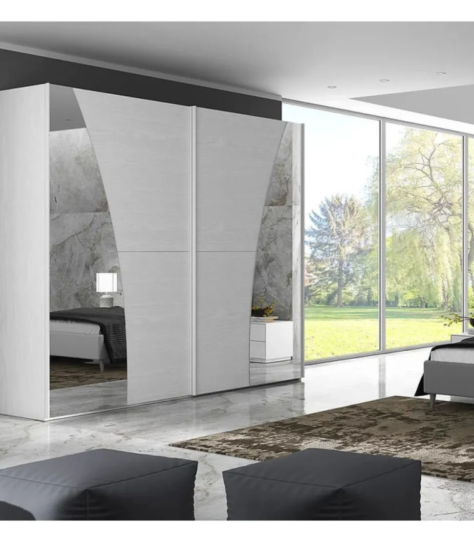 Armadio Cleo, Composizione 22, 100% Made In Italy.