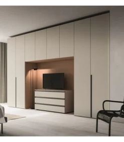 Armadio Di Design Lineare Con Ponte Personalizzabile