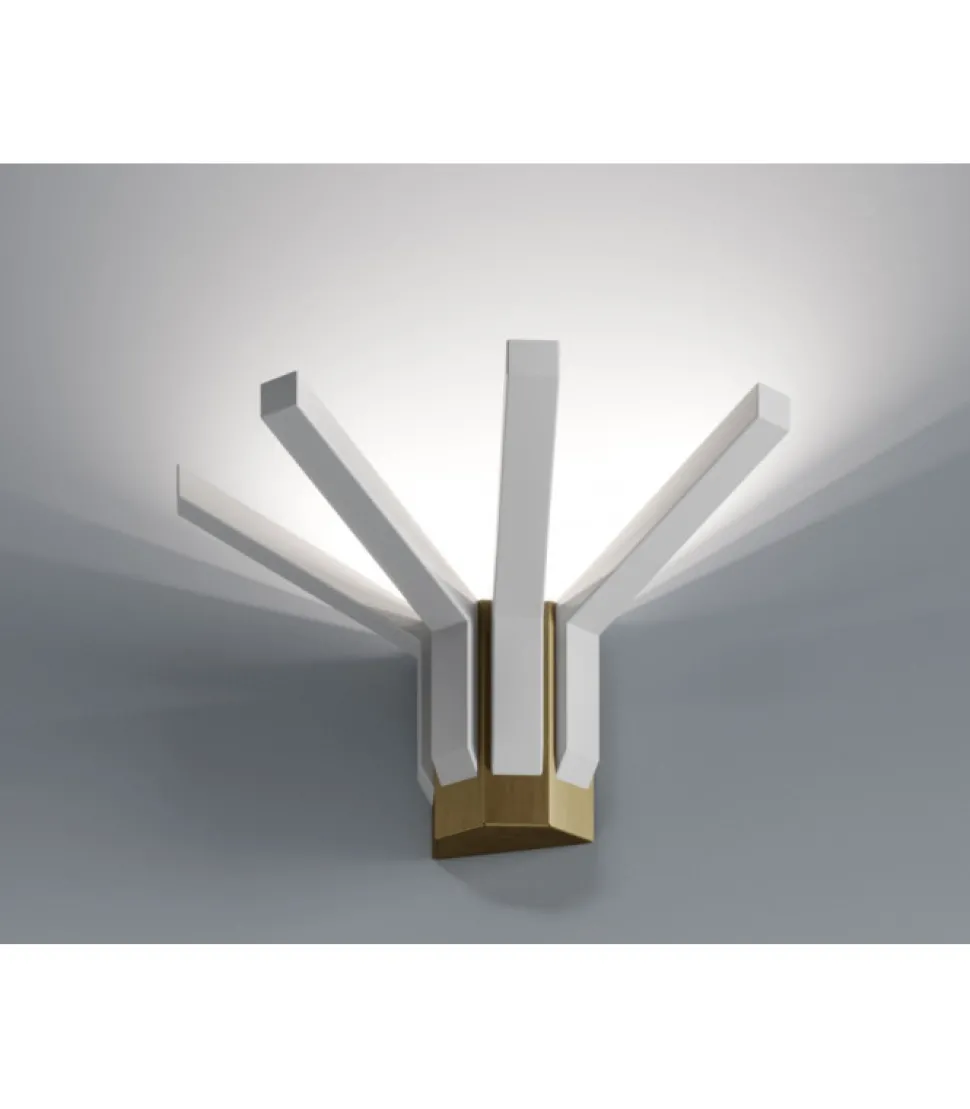 Aster, Lampada A Parete 4 Luci