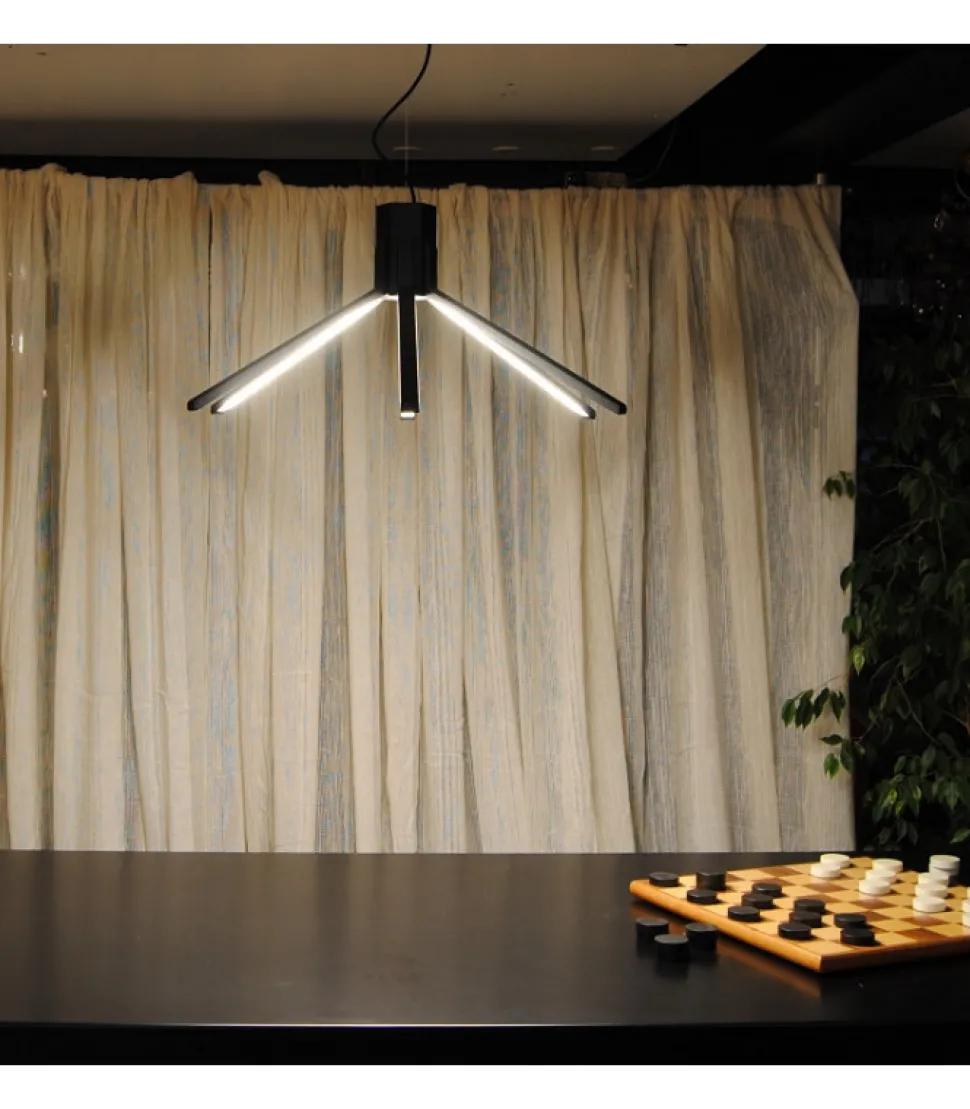 Aster, Sospensione A 6 Luci Extra Large