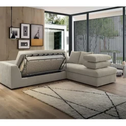 Aston, Divano Letto Con Penisola Ma Anche Lineare