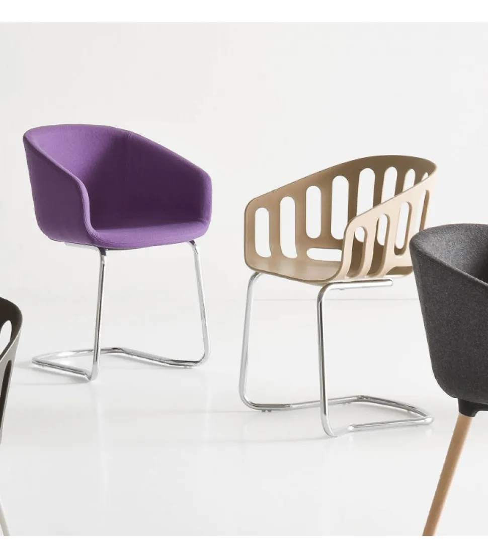 Basket Ctl Con Seduta In Tecnopolimero.