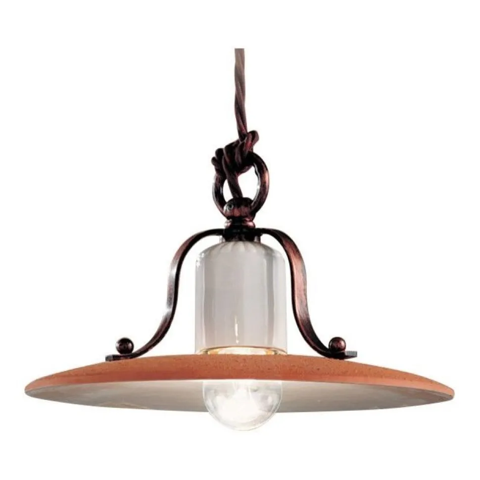 Bologna Sospensione, Con Fili Di Diversi Colori Sul Paraluce