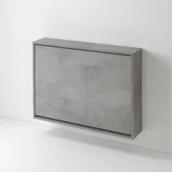 Bureau, Tavolo Scrivania Chiudibile A Ribalta Con Vano Portaoggetti