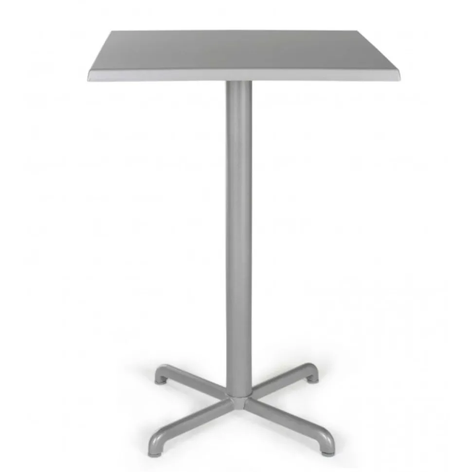 Calice Alu High, Tavolo Per Sgabelli Indicato Per Esterni Con Piedini Antiscivolo