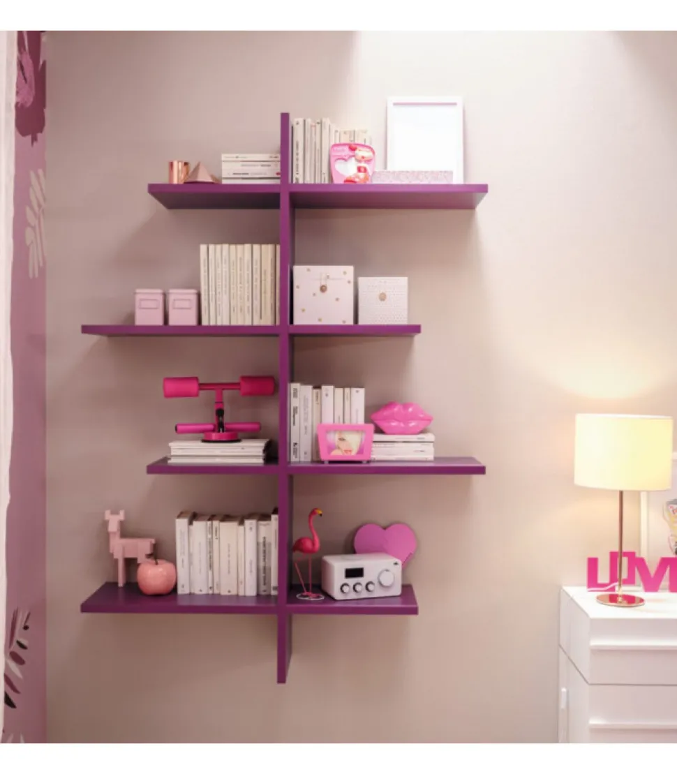 Camera Da Letto Componibile Yc312 Di Moretti Compact, Scegli Tu Gli Elementi E Il Loro Colore.