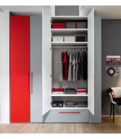 Camera Da Letto Componibile E Personalizzabile. Yc316 Di Moretti Compact, 100% Made In Italy.