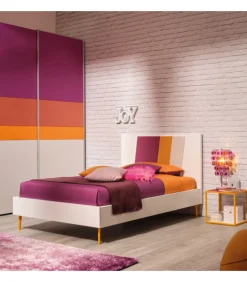 Camera Da Letto Componibile, Yc315 Di Moretti Compact, Realizzata Interamente In Italia.