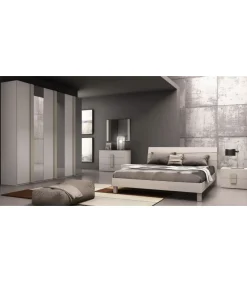 Camera Matrimoniale In Nobilitato Effetto Legno Olmo