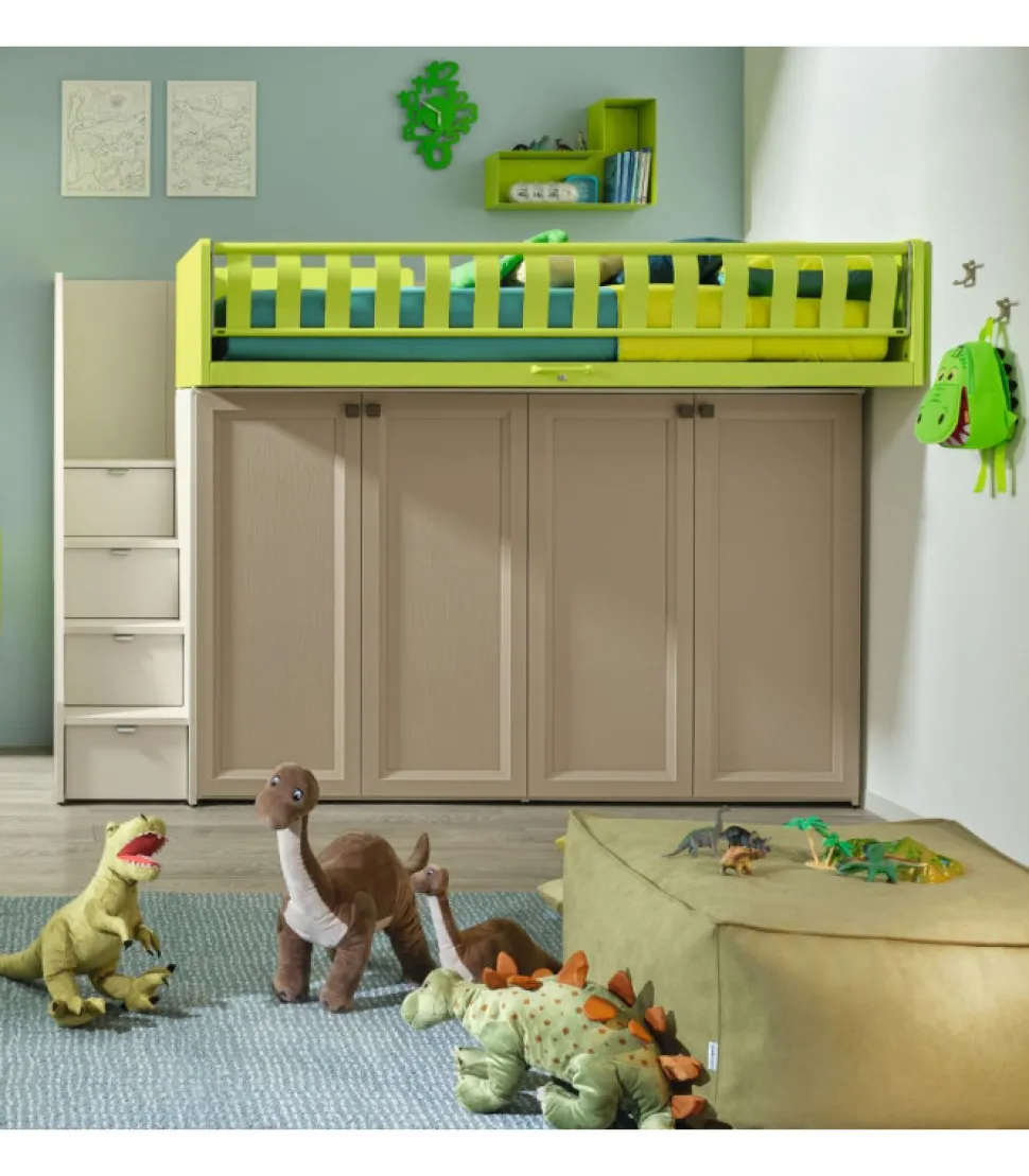 Cameretta Componibile Kc512: Spazio, Stile E Funzionalita Per La Tua Casa