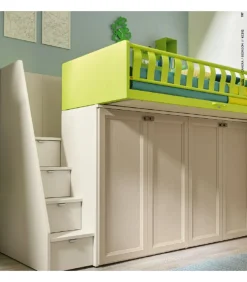 Cameretta Componibile Kc512: Spazio, Stile E Funzionalita Per La Tua Casa