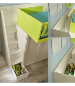 Cameretta Componibile Kc512: Spazio, Stile E Funzionalita Per La Tua Casa