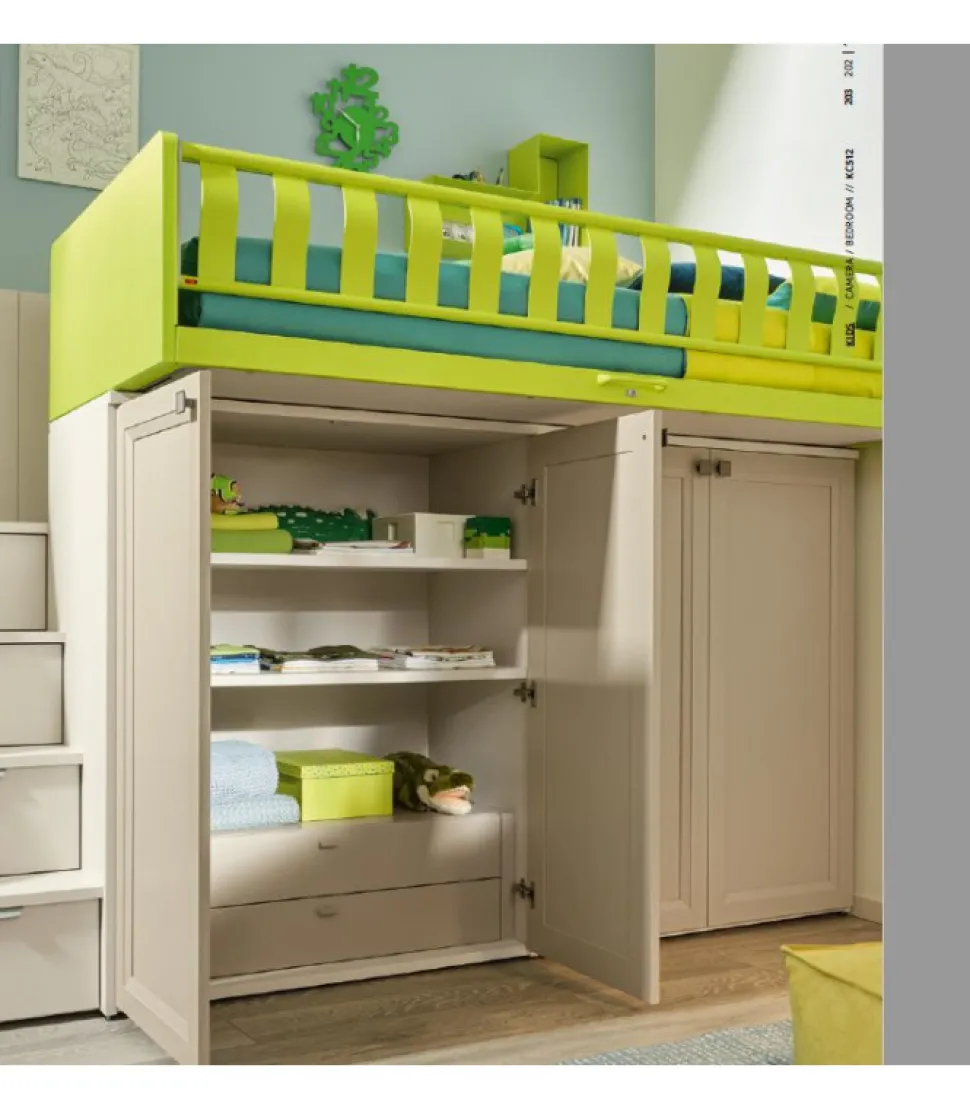 Cameretta Componibile Kc512: Spazio, Stile E Funzionalita Per La Tua Casa