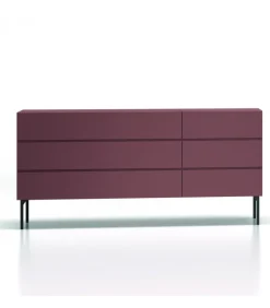 Cassettiera Linare Cobalto