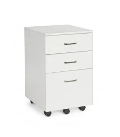 Cassettiera Nadir 3C Frassino Bianco