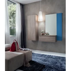 Cassettiera Pensile Con 1 Cassetto L.85 P.32 H.32 Cm. Ideale Per Ingresso - Made In Italy