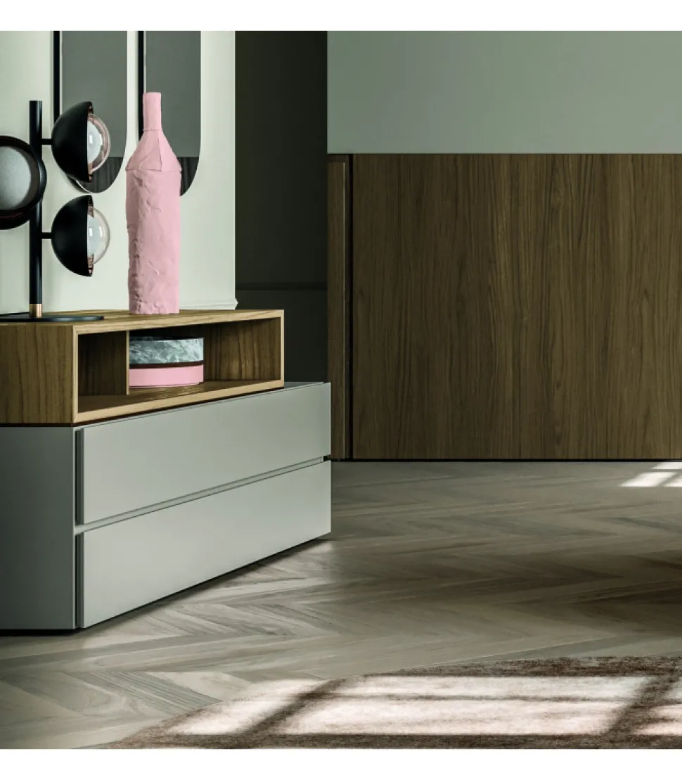 Cassettiere Cobalto Con Vano A Giorno