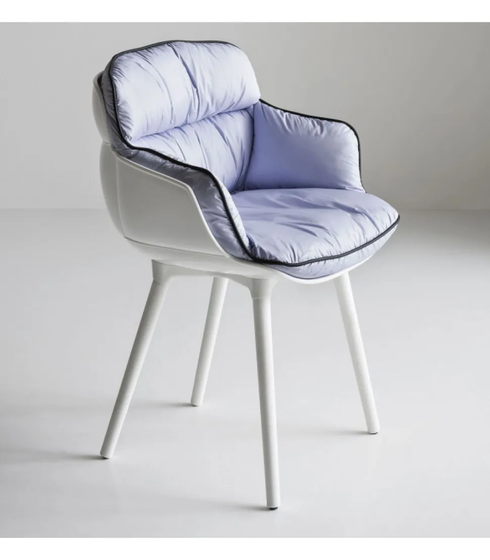 Choppy Bp Con Seduta Morbida In Tecnopolimero Rivestito.