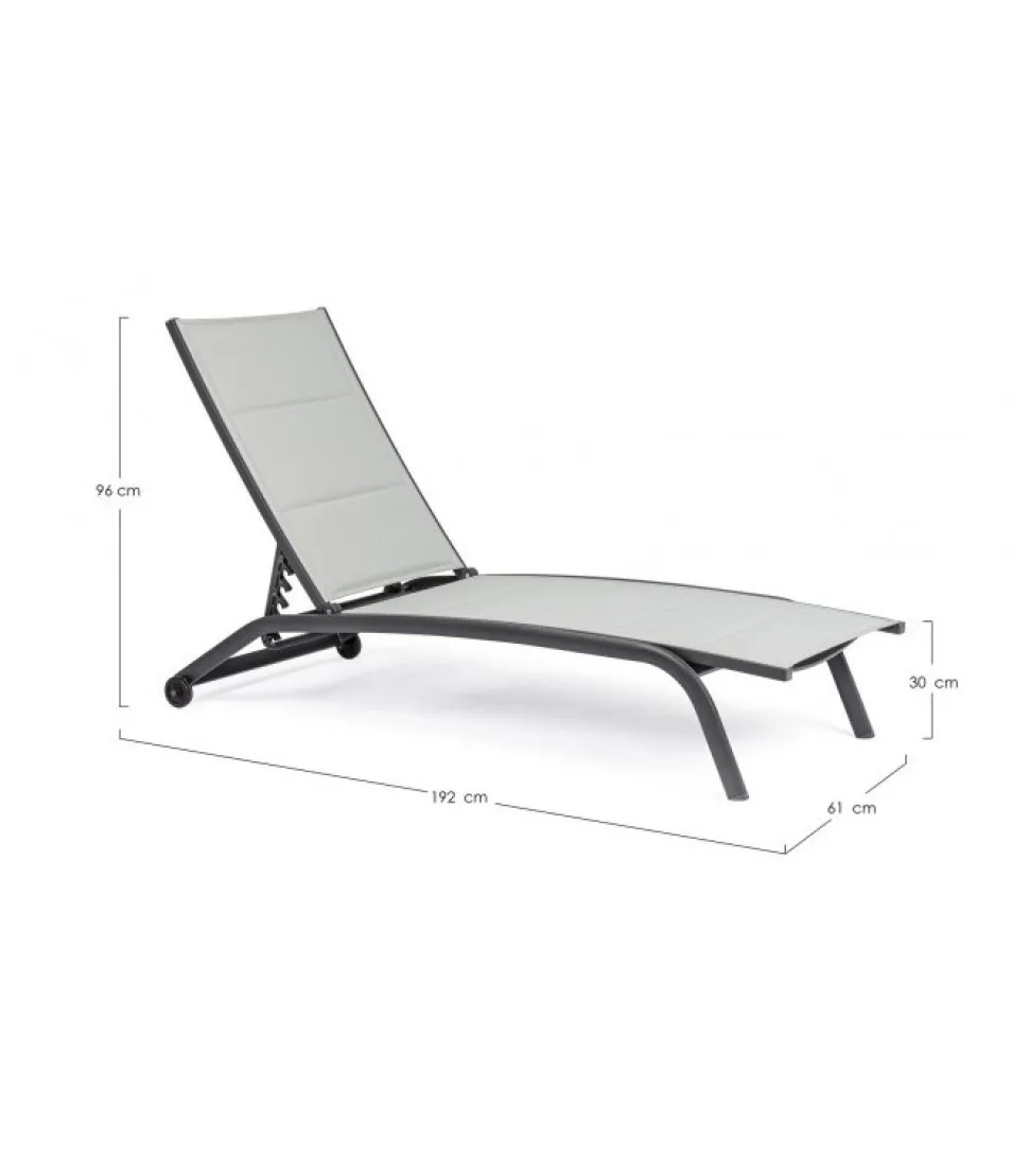 Cleopas Lettino Con Ruote