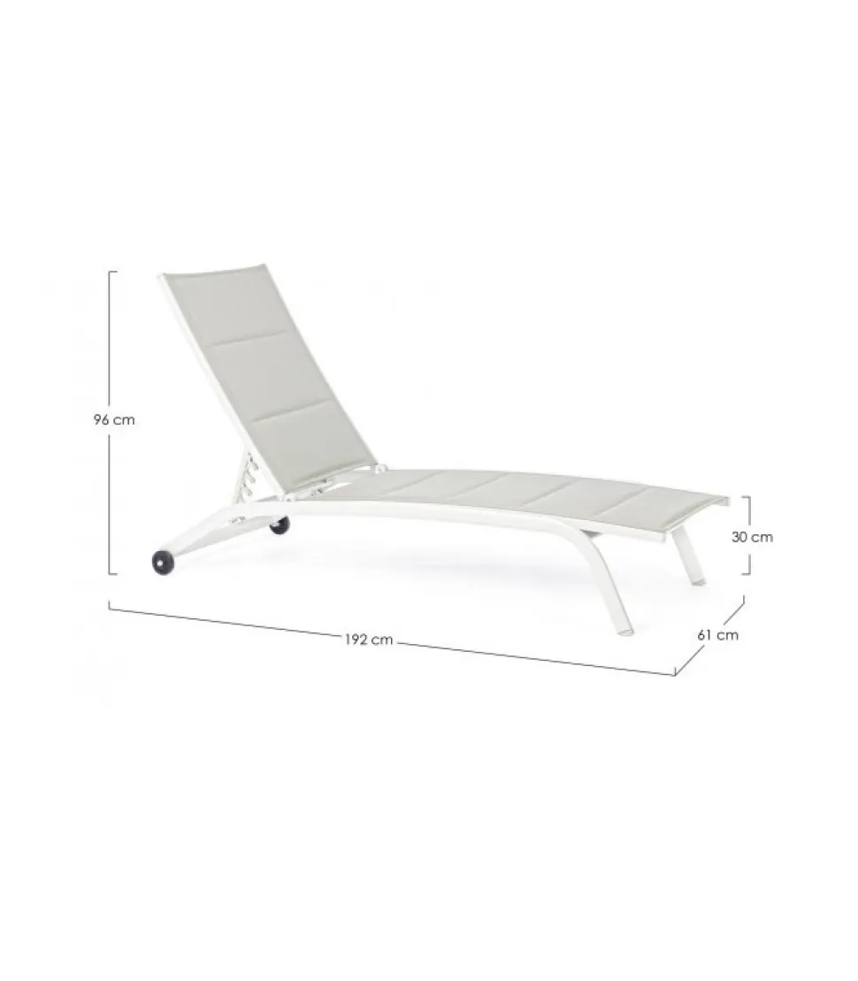 Cleopas Lettino Con Ruote