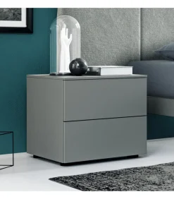 Comodino 2 Cassetti Sistema Diciotto