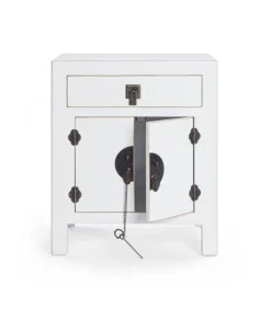 Comodino 2A-1C Pechino Bianco