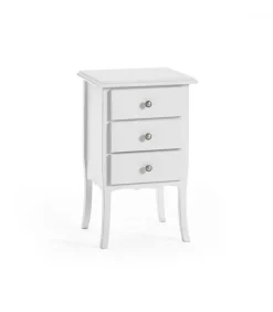 Comodino Armonia C Il Legno Laccato Bianco