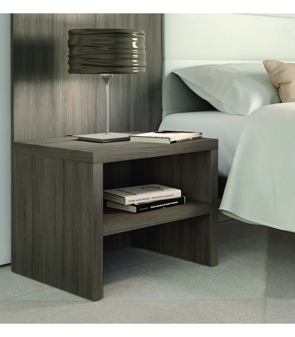 Comodino In Legno Hotello Per Contract