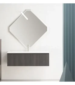 Composizione Bagno Bg001 Di Compab, Fa Parte Del Gruppo B-Go, Made In Italy.