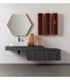 Composizione Bg016 Del Gruppo Bagni Compab, Personalizzabile Tramite Preventivo.