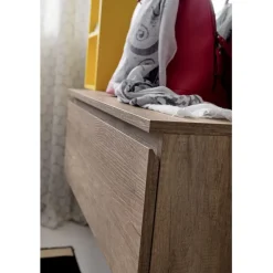 Composizione Ingresso Pensile Con Specchiera E Appnediabti L. 136 Cm Art 631