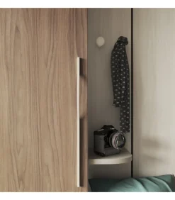 Composizione Pronta Con Letto A Scomparsa E Letto Con Ruote