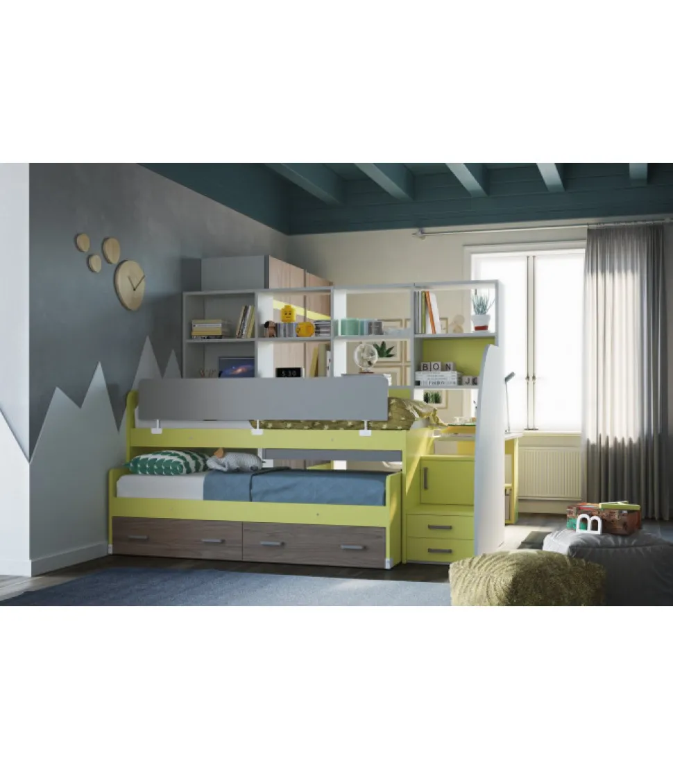 Composizione Pronta Per Cameretta Doppia