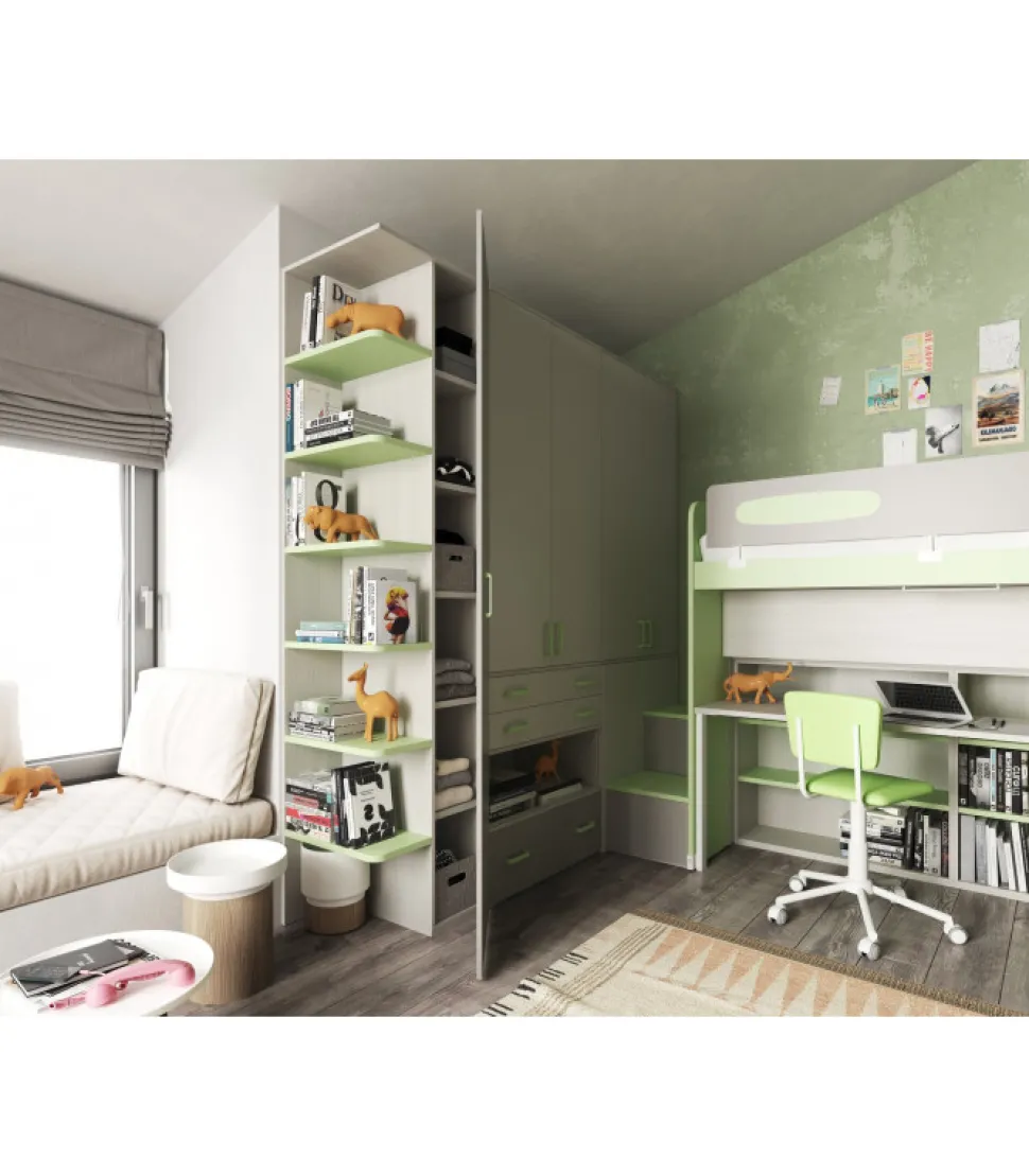 Composizione Pronta Per Cameretta Singola