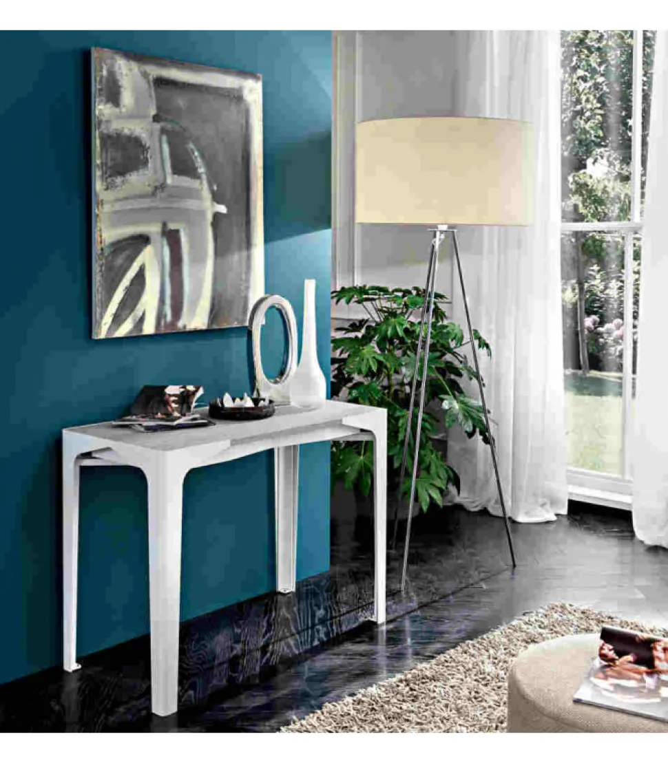 Consolle Allungabile F180, Si Estende Fino A 180 Cm - Made In Iitaly