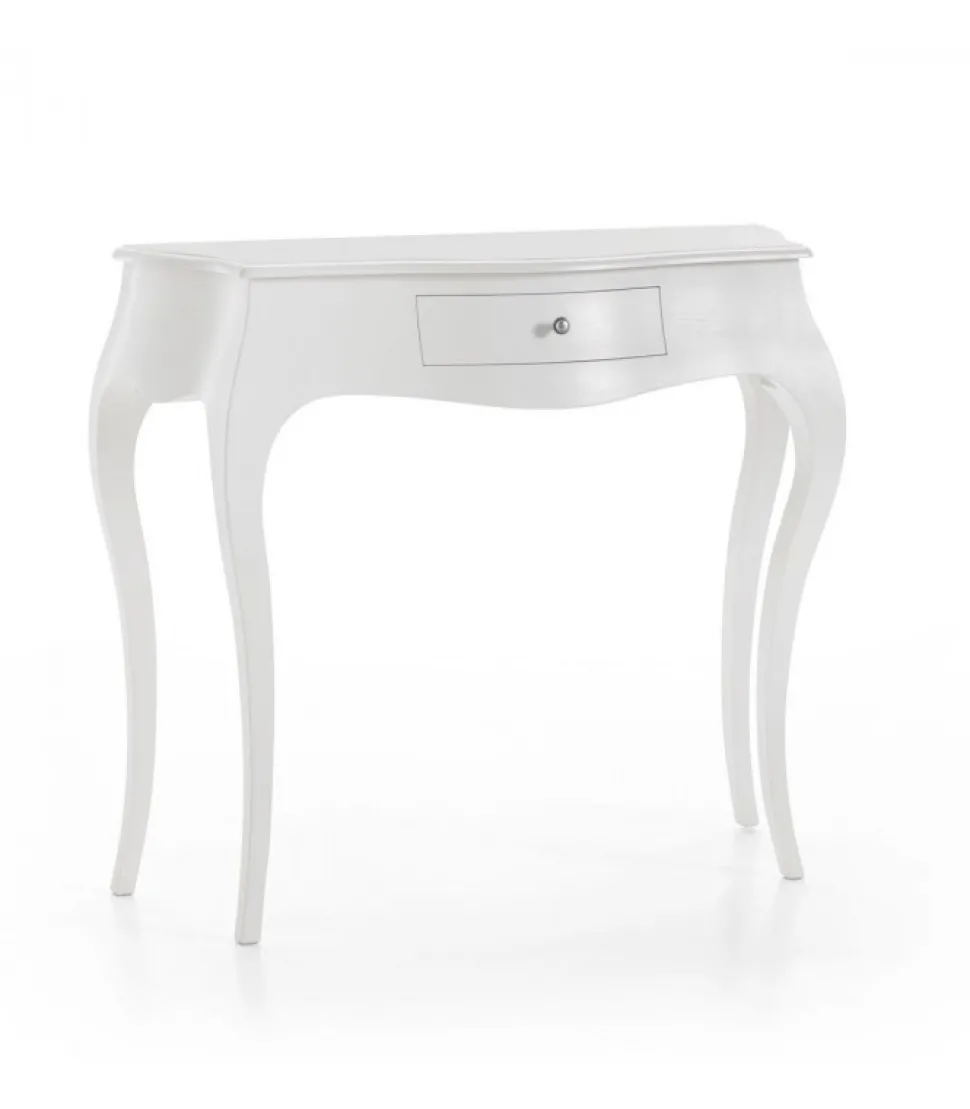 Consolle Contarini Laccata Bianco Opaco