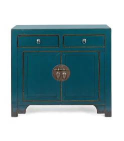 Credenza 2 Ante-2 Cassetti Jinan Blu
