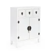 Credenza 2 Ante-3 Cassetti Pechino Bianco