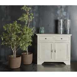 Credenza 2 Cassetti E 2 Porte 372 In Finitura Shabby Chic