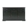 Credenza 3A-5C Jefferson Nero