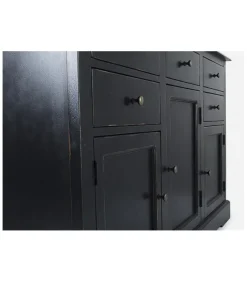 Credenza 3A-5C Jefferson Nero