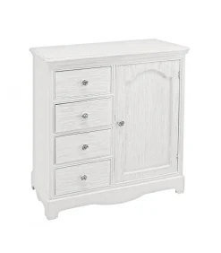 Credenza Blanc 1 Anta-4 Cassetti