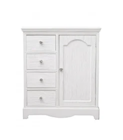 Credenza Blanc 1 Anta-4 Cassetti
