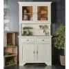 Credenza Con Alzata 2 Ante E Mensola 301 In Finitura Shabby Chic