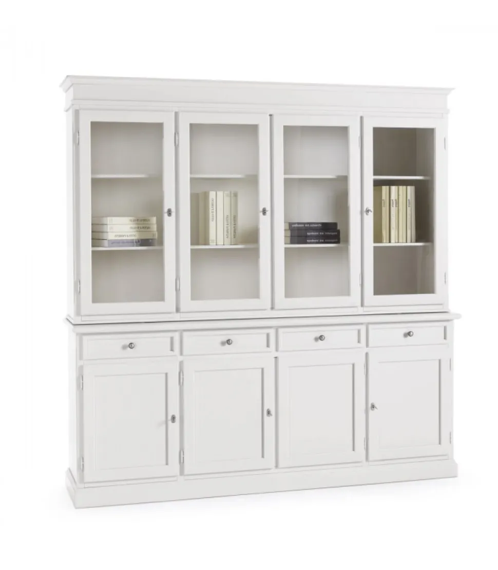 Cristalliera Scicli 4 Porte Di Classico Italiano