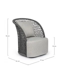 Cuyen Poltrona Girevole