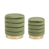 Darina Set 2 Pouf Con Contenitore